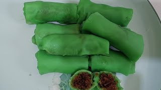 Resep Dadar Gulung Dadar Gulung Isi Kelapa [upl. by Drolyag]