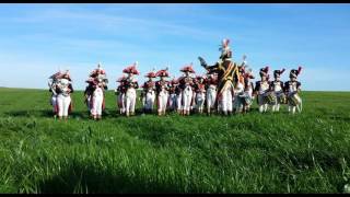 Les Grenadiers de la Vieille Garde à Waterloo [upl. by Fredkin416]