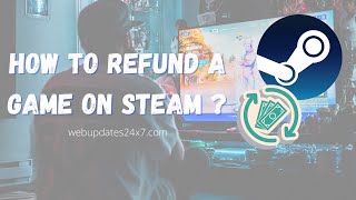 Refund a game for free on Steam 2022  Steam free game refund [upl. by Ellswerth220]