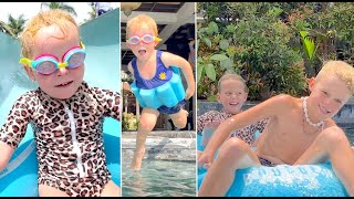 WATERPARK amp HOTSPRiNG iN 1 OP BALi 🏝️💦  Bellinga Vlog 3256 [upl. by Hasheem]