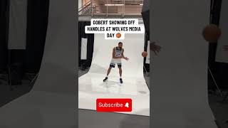 Rudy Gobert’s Insane Ball Handling Skills [upl. by Jehoash]