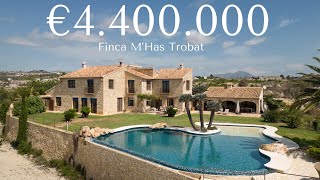 Inside a €3600000 Traditional Spanish Finca In Teulada Spain  Koch amp Varlet Luxury Realtors [upl. by Creath]