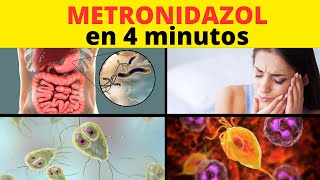 🦠Aprende Para Qué Sirve Sirve METRONIDAZOL 250 mg y sus Efectos secundarios 🔥Y mucho más2023 [upl. by Sydalg]