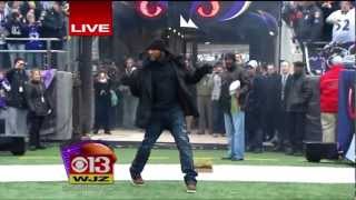 Ray Lewis Final Dance  Superbowl XLVII Celebration [upl. by Justinian]