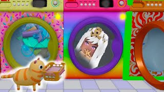 Cute Pets Do Laundry  Simulator Game [upl. by Sherard]