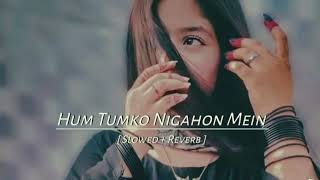 Hum Tumko Nigahon me  Slowed  Reverb  Hindi Song 🥰 hindisong lofi oldisgold slowedandreverb [upl. by Dari]