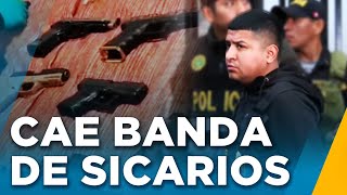 Implicados en 4 asesinatos Policía captura a 3 miembros de la banda Los Sanguinarios del Callao [upl. by Cornwall]