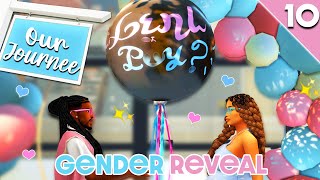 GENDER REVEAL⭐OUR JOURNEE 💛10 ITS A ❔💛 The Sims 4 [upl. by Hinkle736]