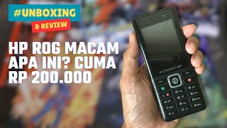 BELI HP ROG Rp 200000  UNBOXING DAN REVIEW ROG ANDROMAX PRIME 4G LTE [upl. by Dahij]