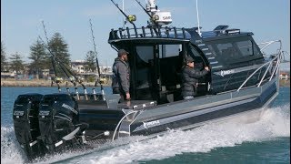 Profile Boats 940HW 450hp Plate Aluminium Fishing Boat [upl. by Nytsuj]