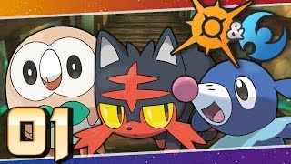 Pokémon Sun and Moon  Episode 1  Aloha Alola [upl. by Ledua]