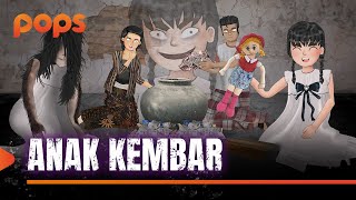 SPESIAL HALLOWEEN ANAK KEMBAR  POPS X RizkyRiplay [upl. by Aivlis950]