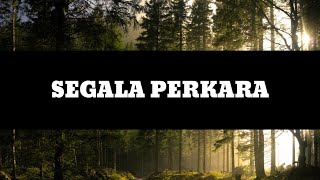 SEGALA PERKARA DAPAT KUTANGGUNG DIDALAM DIA COVER  VIDEO LIRIK [upl. by Eyssej481]