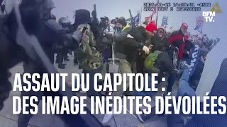 Les images inédites de lassaut du Capitole dévoilées par la commission parlementaire américaine [upl. by Nebeur462]