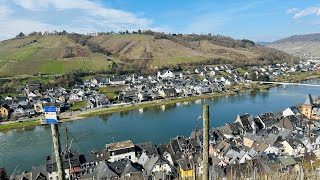 Zell Moselle Valley Germany 🇩🇪  Travel Vlog  Virtual Walk [upl. by Edeline]