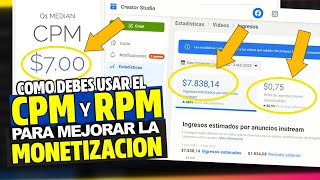 CPM y RPM 🔥 Aprende a MONETIZAR FACEBOOK 2022  Como Crecer y crear contenido  MONETIZAR facebook [upl. by Atnauqahs]