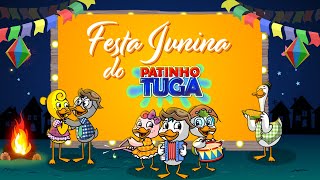 Patinho Tuga  Festa Junina Desenho Infantil [upl. by Aleda193]