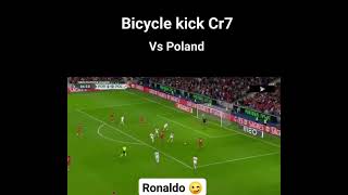 Ronaldo Bicycle goal kick vs Poland [upl. by Agem]