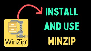 How to Install and Use WinZip in Windows 11 [upl. by Alliuqat]