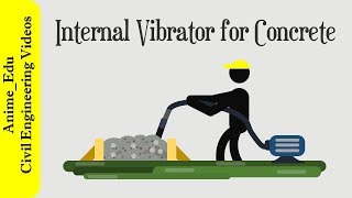 Internal Vibrator for Compaction of Concrete  Manufacture of Concrete 22 [upl. by Atirahs539]