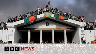 Talks in Bangladesh underway between protest leaders and military  BBC News [upl. by Nnybor214]