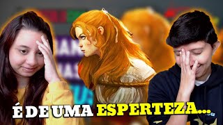 REACT O ERRO DE TESEU  MITOLOGIA GREGA  Guilherme Analisa [upl. by Nosnirb]