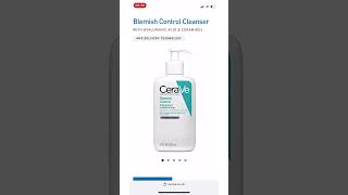 Difference between CeraVe Blemish Control Cleanser and CeraVe Acne Control Cleanser [upl. by O'Donovan]