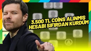 3500 TL COİNS ALINMIŞ HESABI SIFIRDAN KURDUM  EFOOTBALL 2024 MOBİLE [upl. by Porett]