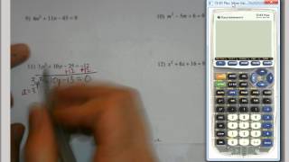 Algebra 1 Unit 9  Quadratic Formula and Discriminant Review [upl. by Ayekan]