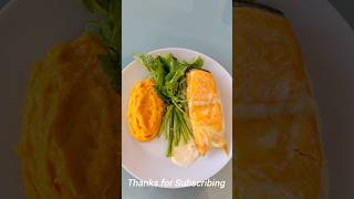 Salmon With Mornay Sauce sheilafard food seafood salmon dinner [upl. by Gudren559]