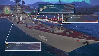 RF TARK Pyotr Velikiy  Umm Full Nuclear So BRUTAL FPS Drop bruuh  Modern Warships [upl. by Winsor]