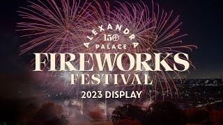 Ally Pallys Fireworks Festival 2023 official full display show HD [upl. by Joelly]