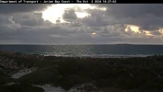 Jurien Bay coast sunset Fri 04 Oct 2024 [upl. by Atinyl806]