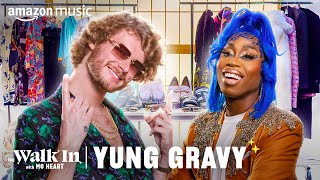 Yung Gravy Carries THIS in his Gucci Backpack  The Walk In  Amazon Music [upl. by Herm18]