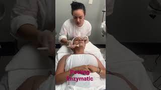 Enzymatic peel  Peeling enzimático [upl. by Viviane730]