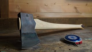 A Fallers Axe Etched initials Crazy blued finish [upl. by Nosna]