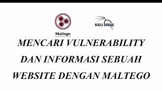 Mendapatkan Informasi dan Celah dari website dengan Maltego Kali Linux 20202 [upl. by Ailisab200]