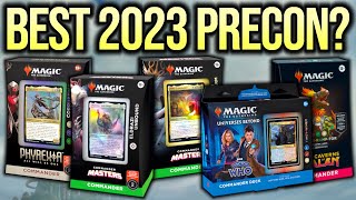 2023 Commander Precons Worst to Best  Which Commander Decks Are Most Worth Buying [upl. by Onifled]