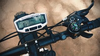 How to install Digital Speedometer in Fat Bike amp Mountain Bike Ferrari Fat Bike Bicycle Computer [upl. by Aspa414]