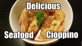 Delicious Seafood Cioppino Recipe High ProteinLow Carb [upl. by Redwine]