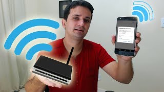 Como configurar seu ROTEADOR DE FABRICA Totalmente pelo CELULAR android [upl. by Nedaj]