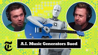 Record Labels Take AI Music to Court [upl. by Aizan]