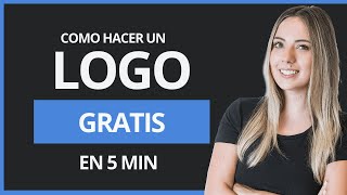 🔥 Como Hacer tu Logo GRATIS  en 5 min  Fácil y Rápido [upl. by Olia]