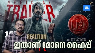 LEO  TRAILER REACTIONleo leotrailer thalapathyvijay lokeshkanagaraj [upl. by Atikihs775]