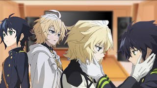 seraph of the end react to future  seraph of the end [upl. by Eugatnom683]