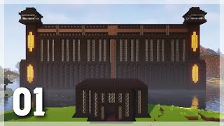 How to Build Pandoras Vault  Dream SMP Prison Tutorial Part 01 [upl. by Battat]