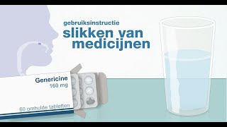 Slikken van medicijnen  methode 1 [upl. by Mozes333]