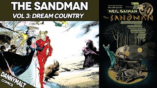 The Sandman Vol 3  Dream Country 1990  Comic Story Explained [upl. by Inessa]