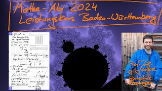 MatheAbi 2024 in BW Leistungskurs  Teil B Analysis Aufgabensatz 1 Ag 11 abc [upl. by Ocirred43]