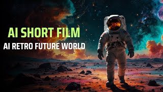 AI Retro Future World  1950s Super Panavision 70  AI Short Film [upl. by Zzaj]